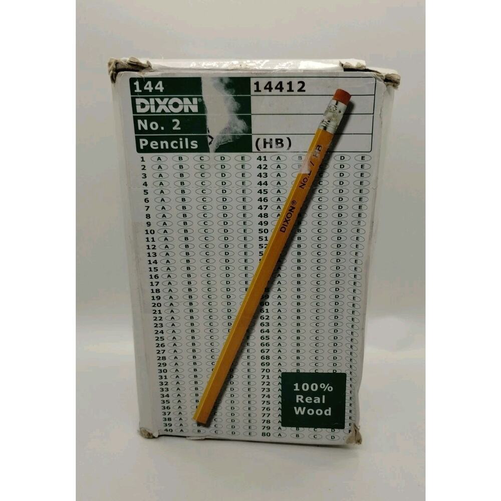 Dixon No.2 HB Pencil - Yellow, Pack of 137 (14412)